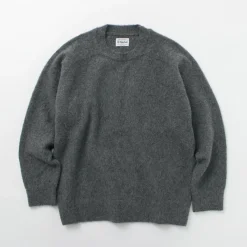YONETOMI NEW BASIC Knits^/ Circle Knit Pullover