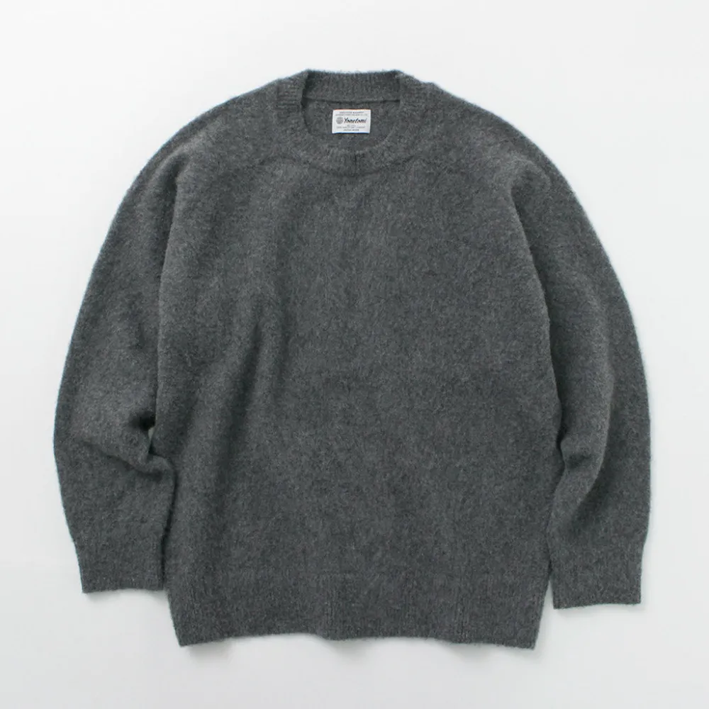 YONETOMI NEW BASIC Knits^/ Circle Knit Pullover