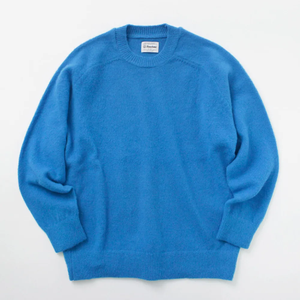 YONETOMI NEW BASIC Knits^/ Circle Knit Pullover