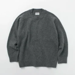 YONETOMI NEW BASIC Knits^/ Circle Knit Pullover