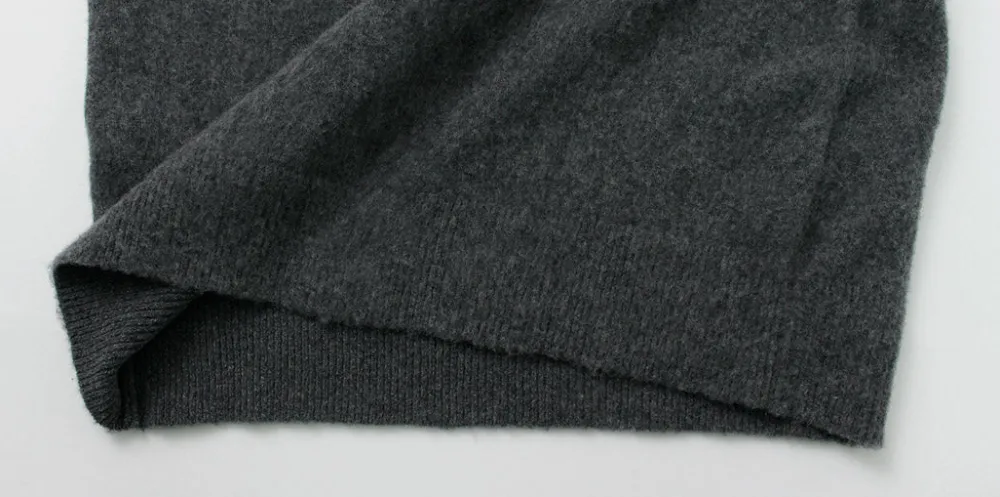 YONETOMI NEW BASIC Knits^/ Circle Knit Pullover