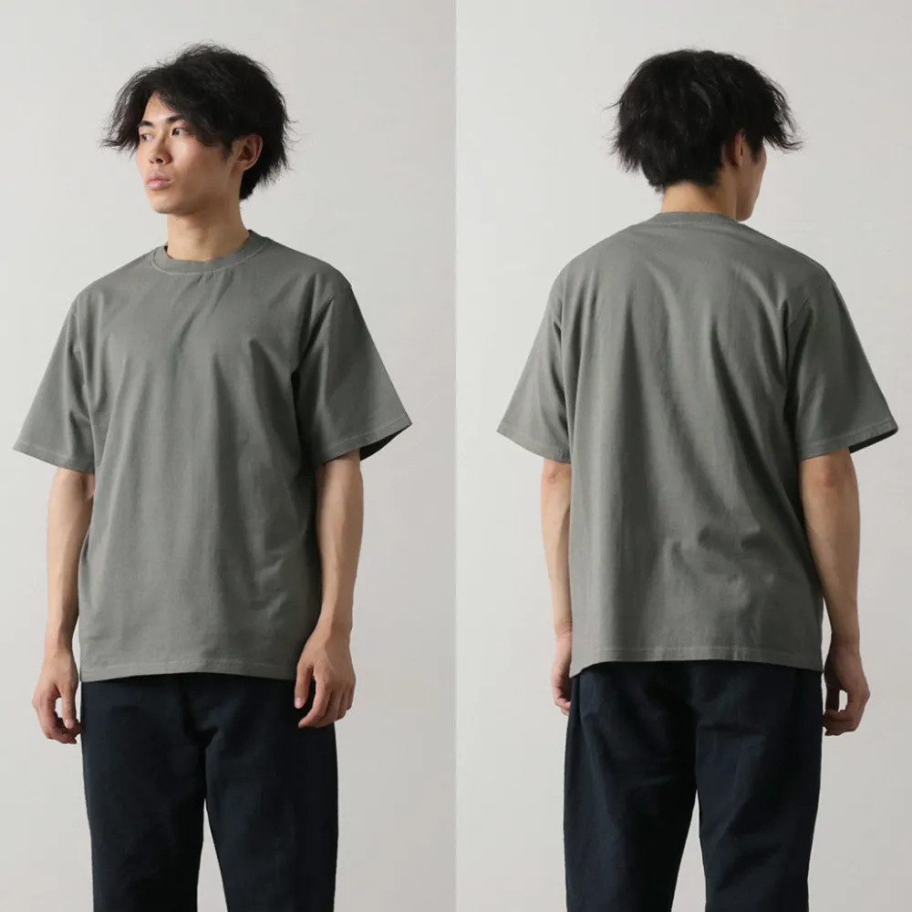YONETOMI NEW BASIC T-Shirts^/ Garment Dye Pack T-Shirt