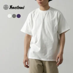 YONETOMI NEW BASIC T-Shirts^/ Garment Dye Pack T-Shirt