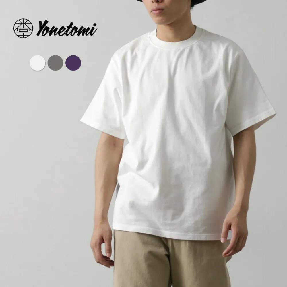 YONETOMI NEW BASIC T-Shirts^/ Garment Dye Pack T-Shirt