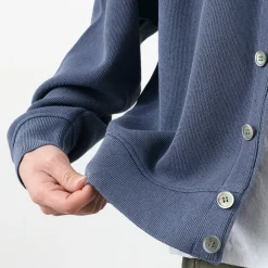 YONETOMI NEW BASIC Cardigans^/ Gima Cotton Cardigan