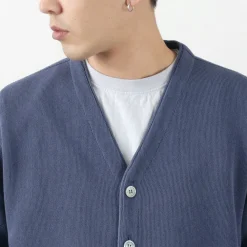 YONETOMI NEW BASIC Cardigans^/ Gima Cotton Cardigan