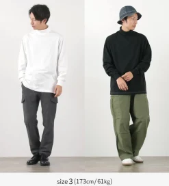 YONETOMI NEW BASIC T-Shirts^/ NEW BASIC GARMENT DYE T-SHIRT TURTLE NECK