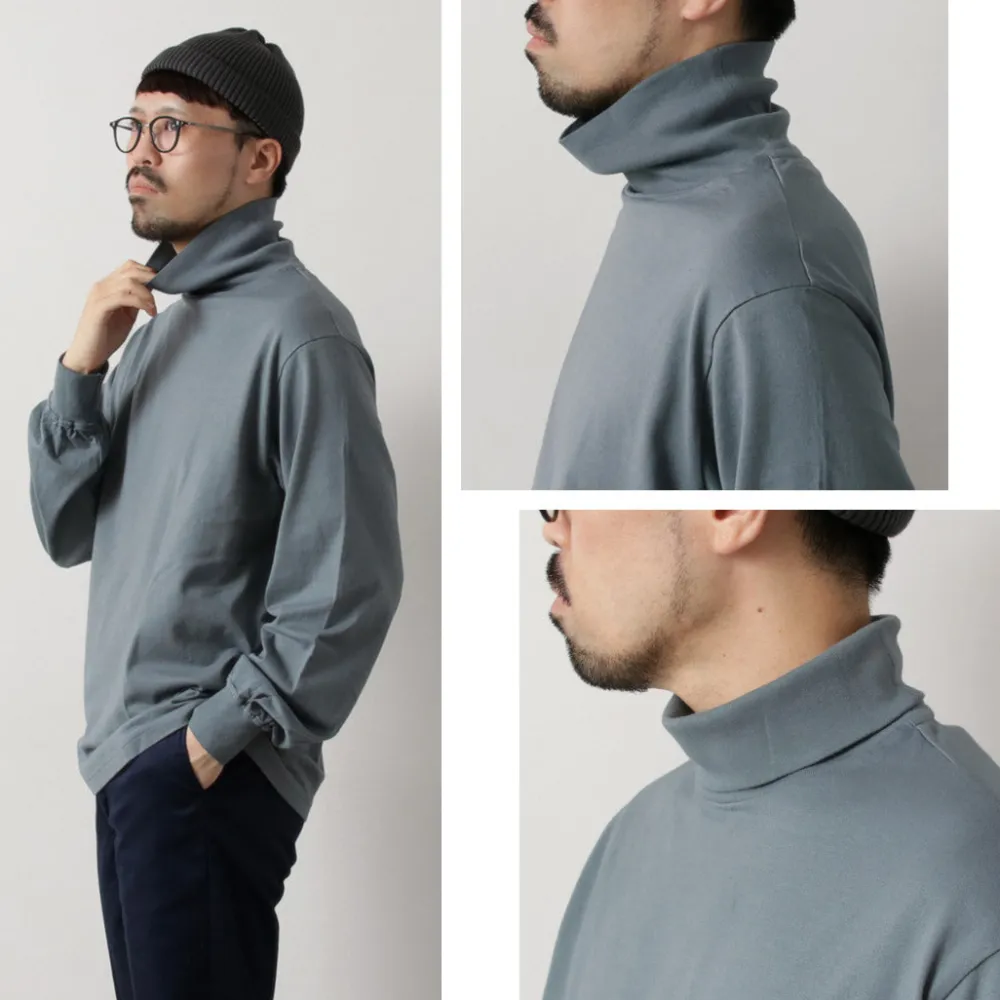YONETOMI NEW BASIC T-Shirts^/ NEW BASIC GARMENT DYE T-SHIRT TURTLE NECK