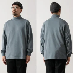 YONETOMI NEW BASIC T-Shirts^/ NEW BASIC GARMENT DYE T-SHIRT TURTLE NECK