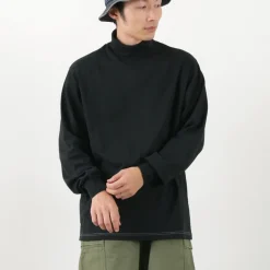 YONETOMI NEW BASIC T-Shirts^/ NEW BASIC GARMENT DYE T-SHIRT TURTLE NECK