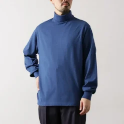 YONETOMI NEW BASIC T-Shirts^/ NEW BASIC GARMENT DYE T-SHIRT TURTLE NECK