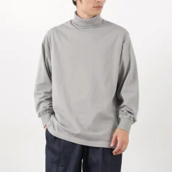 YONETOMI NEW BASIC T-Shirts^/ NEW BASIC GARMENT DYE T-SHIRT TURTLE NECK