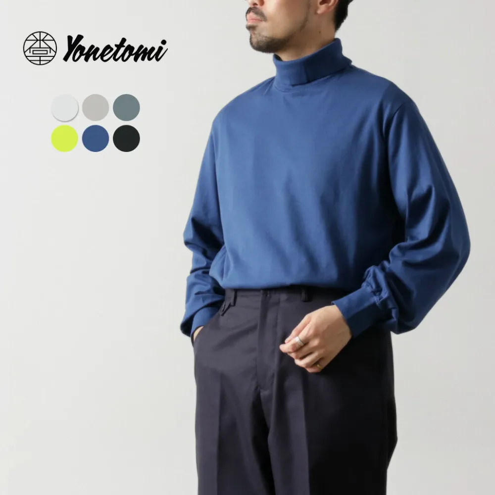YONETOMI NEW BASIC T-Shirts^/ NEW BASIC GARMENT DYE T-SHIRT TURTLE NECK