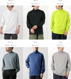 YONETOMI NEW BASIC T-Shirts^/ NEW BASIC GARMENT DYE T-SHIRT TURTLE NECK