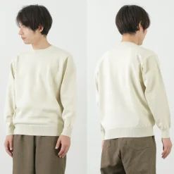 YONETOMI NEW BASIC Knits^/ Rigid Cashmere Knit Pullover beige