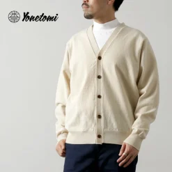 YONETOMI NEW BASIC Cardigans^/ Rigid Cashmere Knit Cardigan kinari