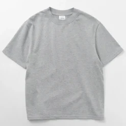 YONETOMI NEW BASIC T-Shirts^/ Side Round body knitted T-shirt