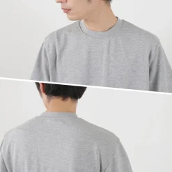 YONETOMI NEW BASIC T-Shirts^/ Side Round body knitted T-shirt