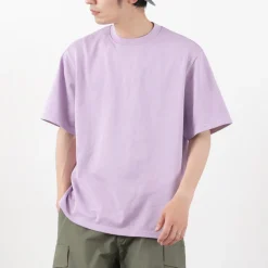 YONETOMI NEW BASIC T-Shirts^/ Side Round body knitted T-shirt