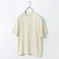 YONETOMI NEW BASIC T-Shirts^/ Silk Knit T-Shirt