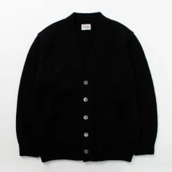 YONETOMI NEW BASIC Cardigans^/ Soft lamb wool knit cardigan