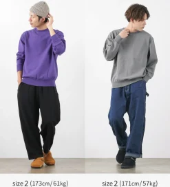 YONETOMI NEW BASIC Knits^/ Wave Cotton Knit Pullover