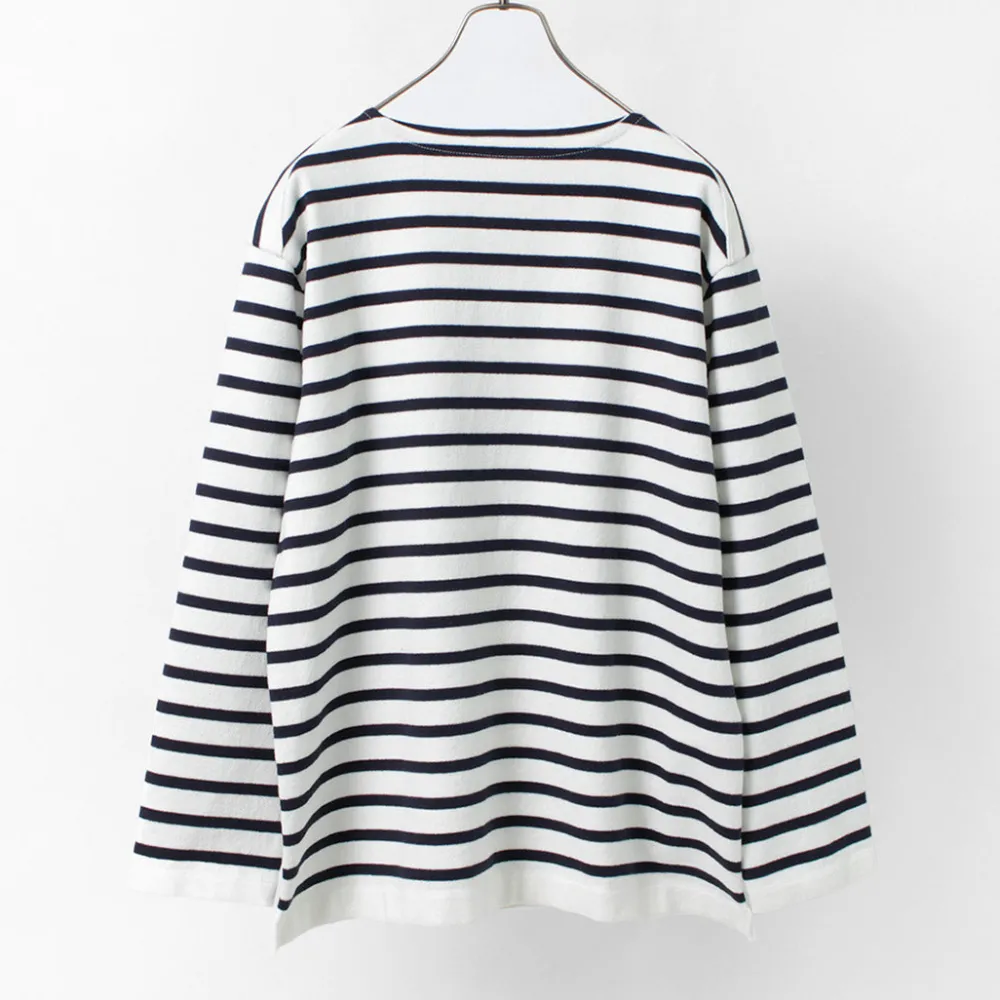YONETOMI NEW BASIC T-Shirts^/ Wave Cotton Basque Knit Pullover