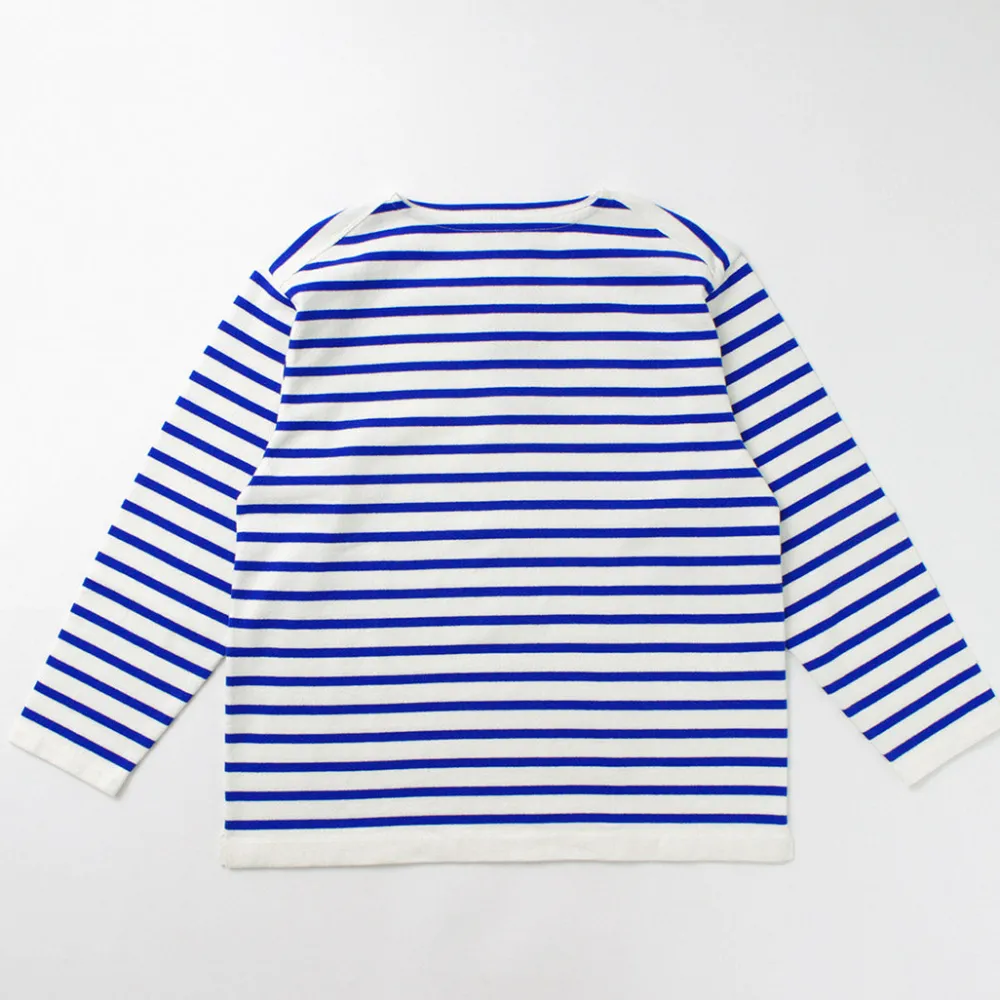 YONETOMI NEW BASIC T-Shirts^/ Wave Cotton Basque Knit Pullover