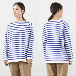 YONETOMI NEW BASIC T-Shirts^/ Wave Cotton Basque Knit Pullover